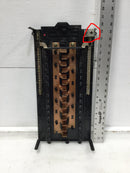 Siemens 150 Amp 30 Space 120/240V Copper Buss Load Center Guts Only 10"X20"-Flaw