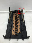 Siemens 150 Amp 30 Space 120/240V Copper Buss Load Center Guts Only 10"X20"-Flaw
