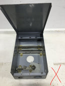 Anchor FPE Panel Mobile Home Meter Box Filler Plates for Power Outlet with Recessed Clip - Complete Set of 3