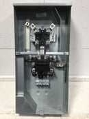 GE TSM420CSCUP Power Mark Gold 200 Amp 4-Space 8-Circuit Meter Socket Load Center Outdoor NEMA 3R surface mount