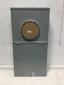 GE TSM420CSCUP Power Mark Gold 200 Amp 4-Space 8-Circuit Meter Socket Load Center Outdoor NEMA 3R surface mount