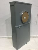 GE TSM420CSCUP Power Mark Gold 200 Amp 4-Space 8-Circuit Meter Socket Load Center Outdoor NEMA 3R surface mount