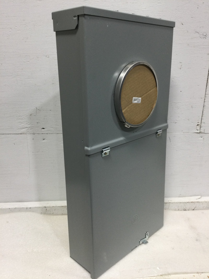 GE TSM420CSCUP Power Mark Gold 200 Amp 4-Space 8-Circuit Meter Socket Load Center Outdoor NEMA 3R surface mount