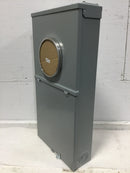 GE TSM420CSCUP Power Mark Gold 200 Amp 4-Space 8-Circuit Meter Socket Load Center Outdoor NEMA 3R surface mount