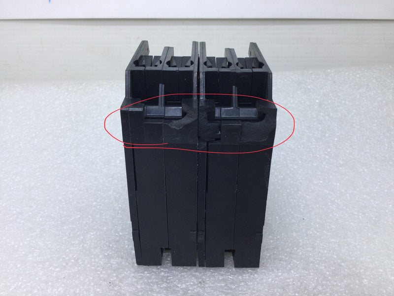 Crouse-Hinds EP423 Circuit Breaker 20/30 30/20 Amp Quad 120/240v