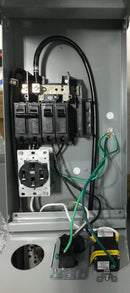 GE General Electric GE1LU532ES RV Earth Burial Pedestal with 50 Amp and 30 Amp RV Receptacles and a 20 Amp GFCI Receptacle