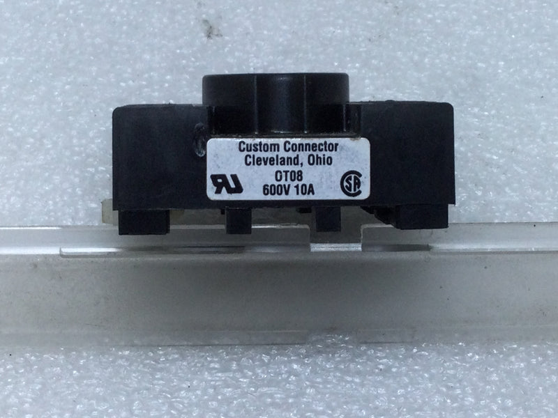 Custom Connector OT08 Relay Socket Base 600V 10 Amp