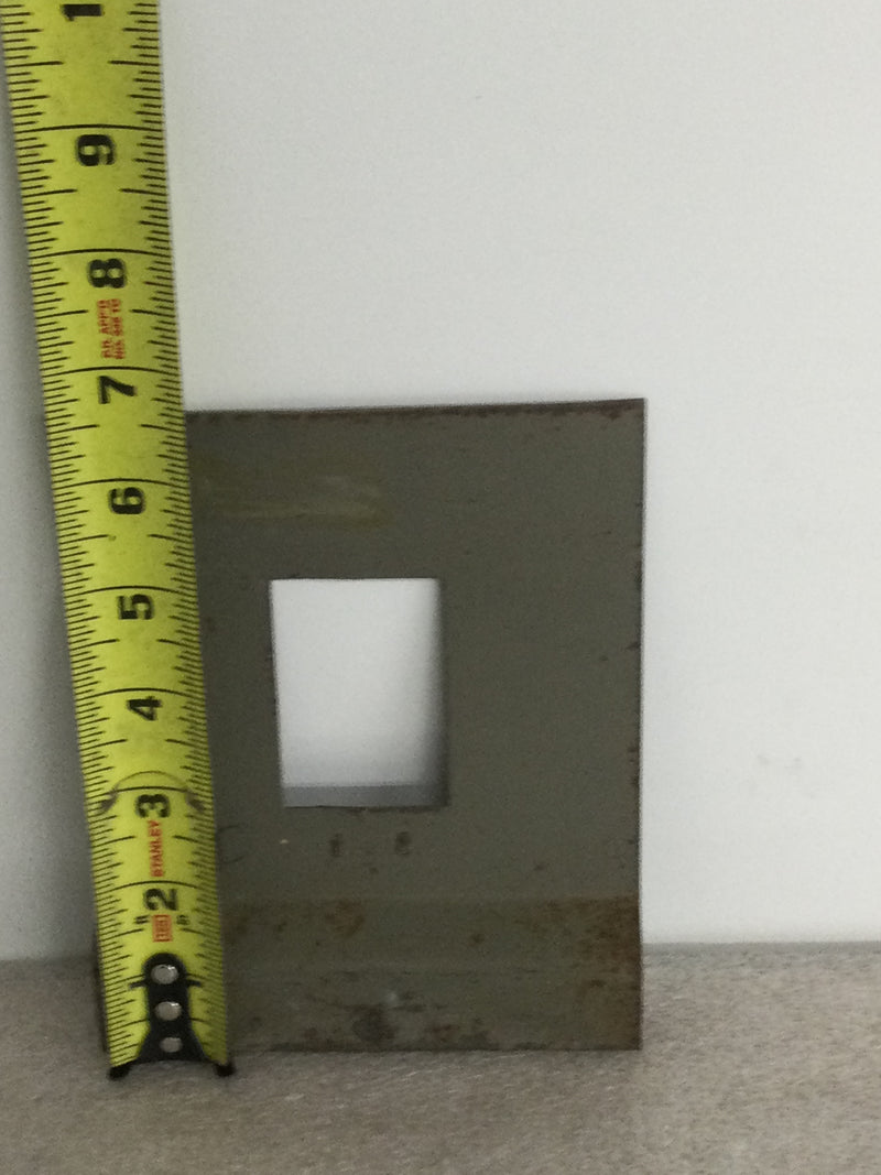 6 1/2" x 5 1/8" Dead Front