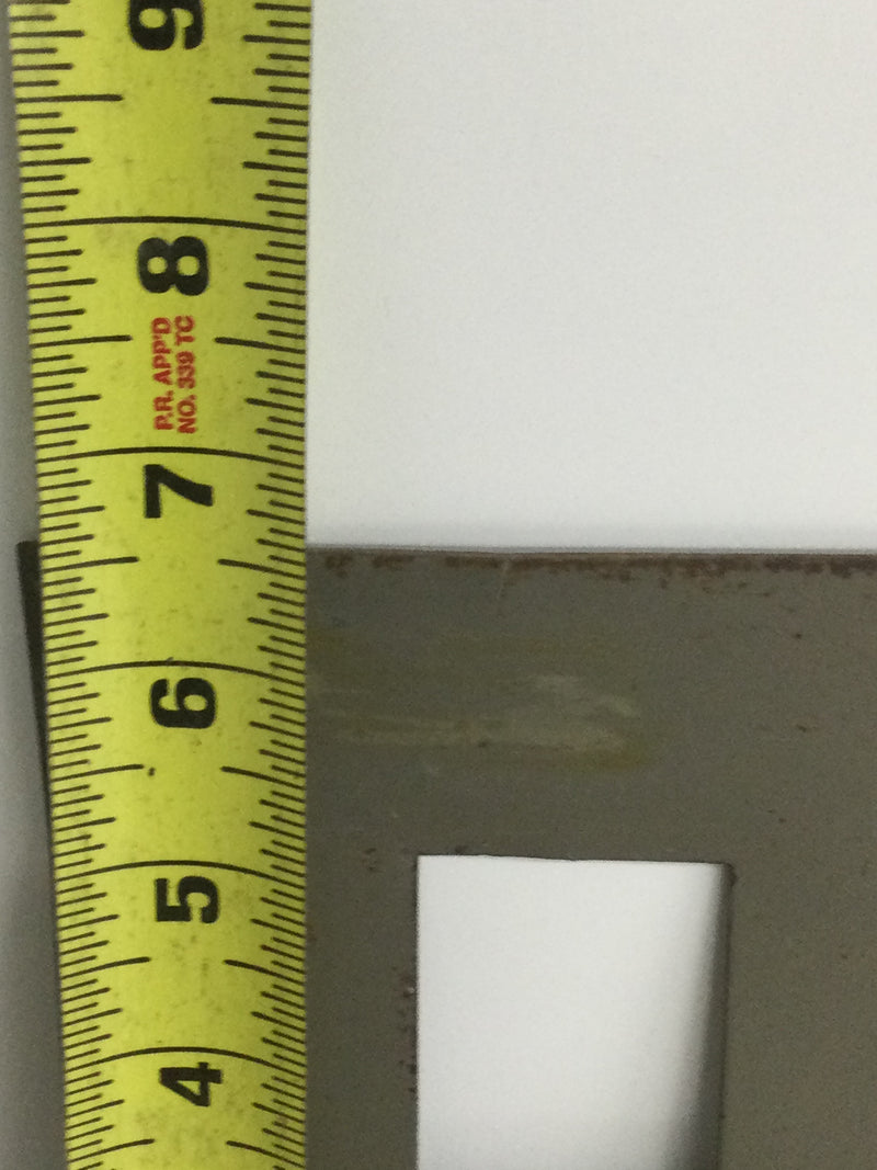 6 1/2" x 5 1/8" Dead Front