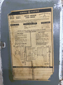 GE General Electric TRP612F/S 100 Amp 6 Space 120/240V Panel Door 13" x 9 1/8"