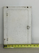 GE General Electric TRP612F/S 100 Amp 6 Space 120/240V Panel Door 13" x 9 1/8"