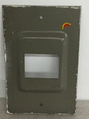 Zinsco Magnetrip Cat. No. 3M-S 120/240V 4 Space Load Center Dead Front Cover Only 10 3/8" x 6 5/8"
