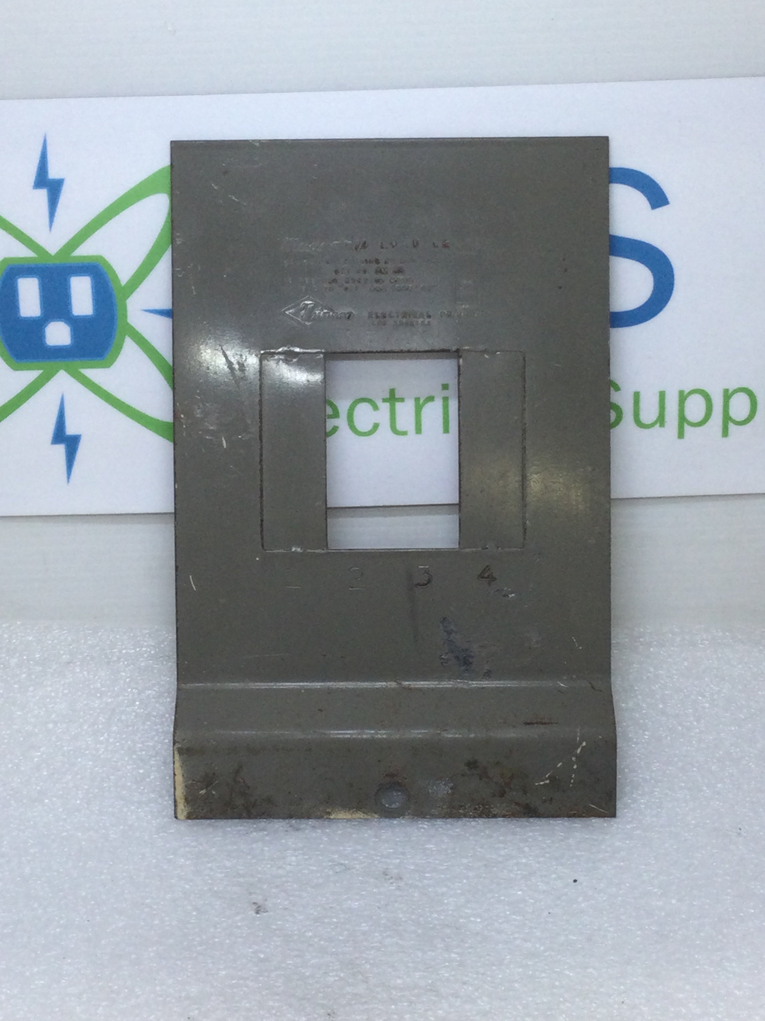Zinsco Magnetrip Cat. No. 3M-S 120/240V 4 Space Dead Front Only 8