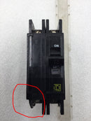 Square D QOU235 35 Amp 2 Pole 120/240V 10kA Circuit Breaker - Flaw