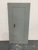 GE General Electric AF43F 225 Amp 208/120V 3 Phase 4 Wire Nema 1 Load Center Cover 45" x 21.5"