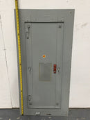 GE General Electric AF43F 225 Amp 208/120V 3 Phase 4 Wire Nema 1 Load Center Cover 45" x 21.5"