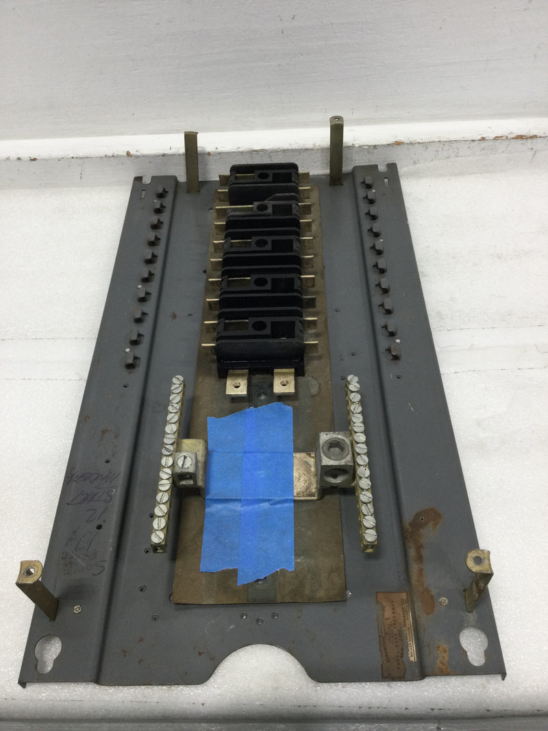 ITE EQ2030CBA 10 Space/20 Circuit 120/240V Load Center Guts Only 11"X20" - Flaw