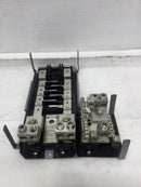 Square D QON12L200 200 Amp 6 Space 120/240 VAC Load Center Guts Only 9" X 13"