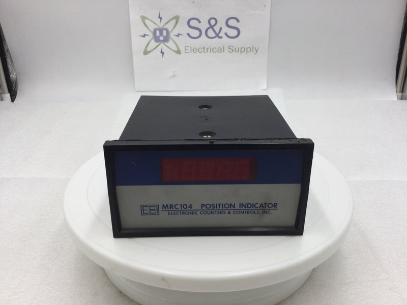 Electronic Counters and Controls MRC104 Position Indicator