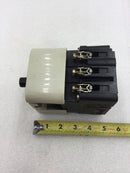 Klockner-Moeller PKZM 3-25-U-NA 3 Manual Motor Starter 25 Amp 200-575 VAC 2-7.5 HP with Start and Stop Buttons