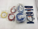 Lot of 18 - Various Cat5e Ethernet Cables Quicktron/Intellinet