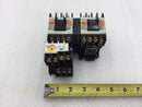 Fuji Electric SC-03 (4NCOAO) Reversing Magnetic Contactor 20 Amp 200-600 VAC 2-5 HP with TR-ON/3 Thermal Overload Relay
