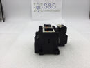 Fuji Electric SC-0 (4NCOFO) Reversing Magnetic Contactor 20 Amp 200-600 VAC 3-5 HP with TR-ON/3 Thermal Overload Relay