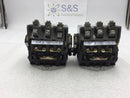 Dover Elevator 147283 2 Pack Magnetic Contactor Size 2 45 Amp 3 Phase with 120-240 VAC Coil