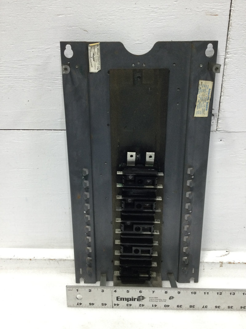 ITE EQ2030CBA 10 Space/20 Circuit 120/240 VAC Load Center Guts Only 11" X 20"