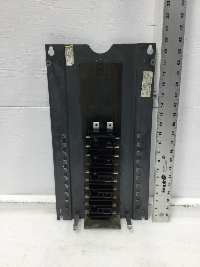 ITE EQ2030CBA 10 Space/20 Circuit 120/240 VAC Load Center Guts Only 11" X 20"