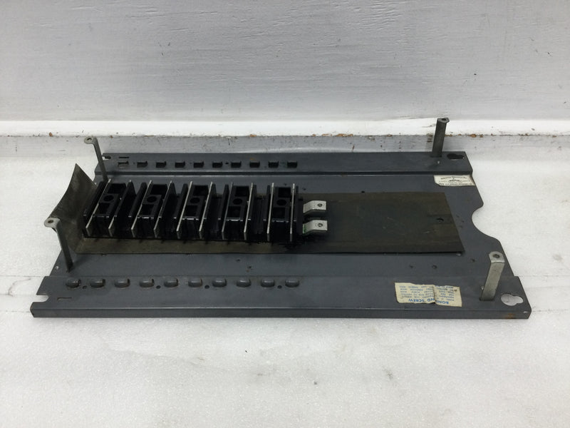 ITE EQ2030CBA 10 Space/20 Circuit 120/240 VAC Load Center Guts Only 11" X 20"