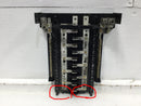 GE TM2020 200 Amp 10 Space 120/240 VAC Load Center Guts Only 10"X 13" - Flaw