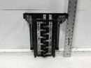 GE TM2020 200 Amp 10 Space 120/240 VAC Load Center Guts Only 10"X 13" - Flaw