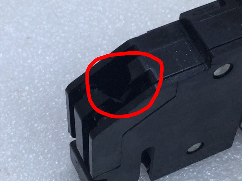 Zinsco/Sylvania/Challenger RC38-50 50A 2 Pole 120/240V Breaker - Cosmetic Flaw