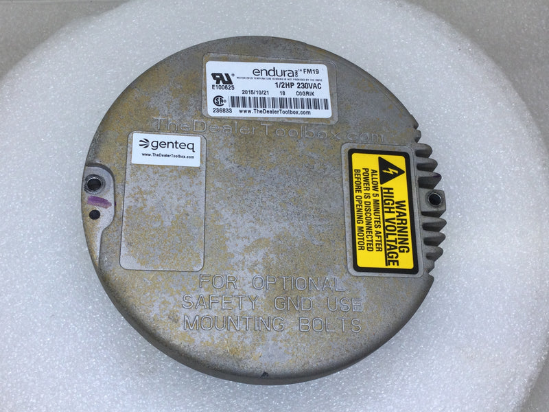 Evergreen/Genteq 6203ECTL EM Control Module 1/2HP 208-230V E100625