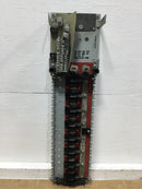 General Electric TLM3020 200A 30 Space 120/240 VAC Load Center Guts Only 6"X24"