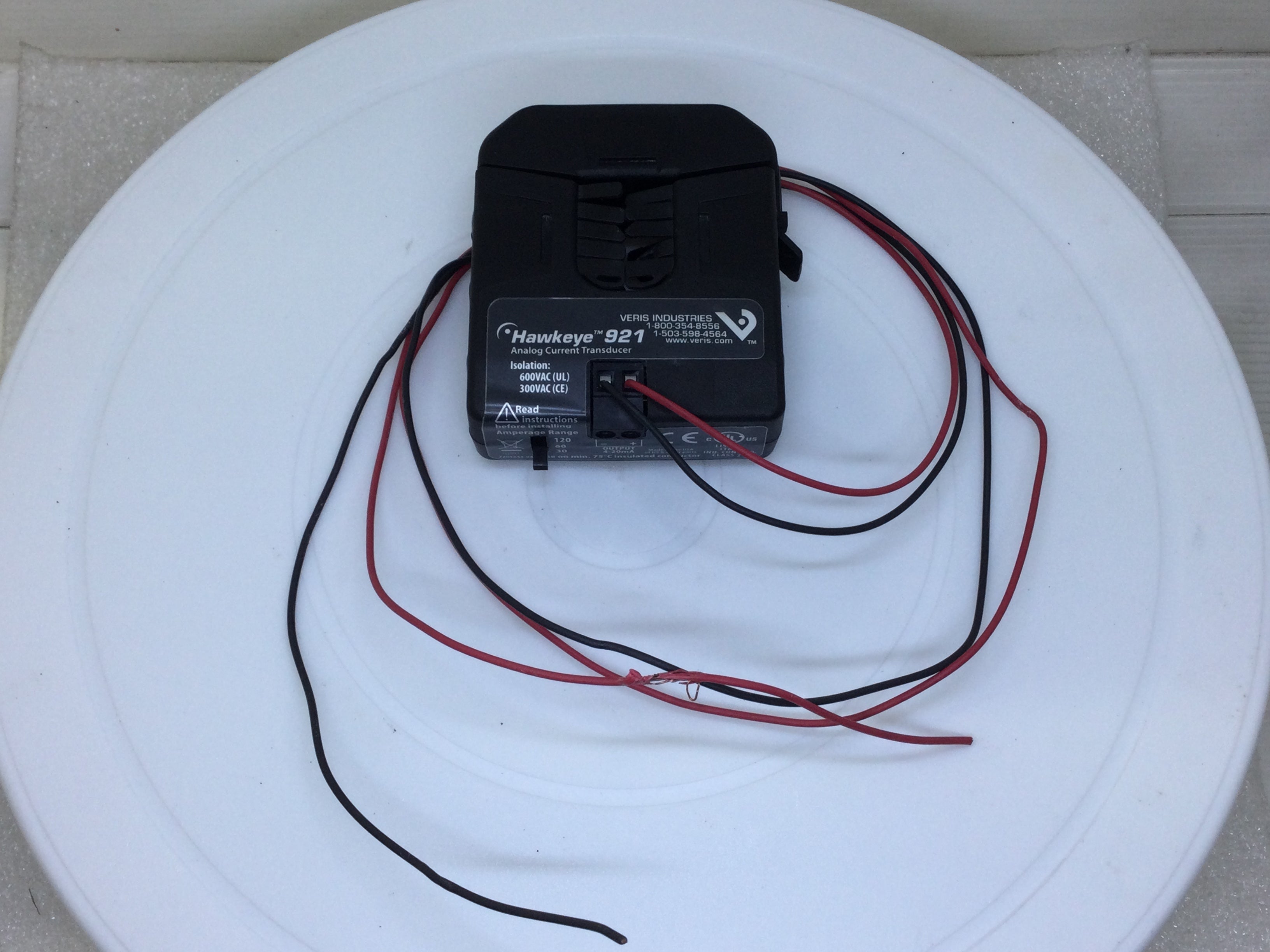 Veris Hawkeye 921 Analog Current Transducer H921