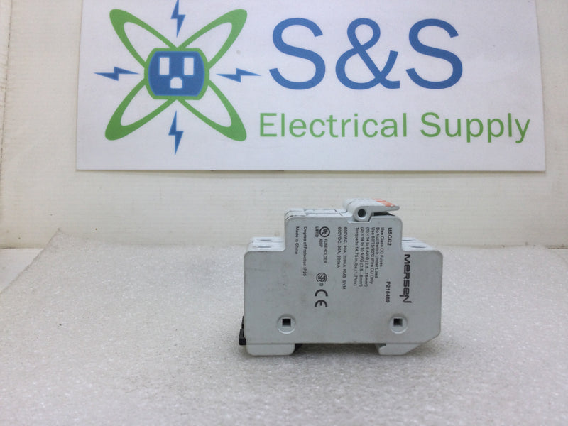Ferraz Shawmut/Mersen USCC2 Ultrasafe Fuse Holder 2 Pole 30 Amp 600 VA
