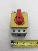 Technoelectric SD2-063-RR 3 Phase 63 Amp 600 VAC Disconnect Switch