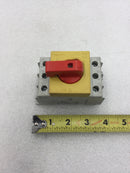 Technoelectric SD2-063-RR 3 Phase 63 Amp 600 VAC Disconnect Switch