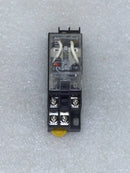 Automation Direct SQL08D Relay Socket Base 10 Amp 250 VAC with QL Series 120 VAC Relay