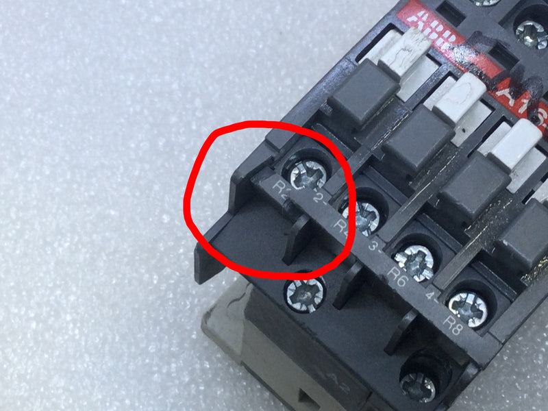 ABB A16-04-00 30 Amp 50/60Hz 600V Contactor - Cosmetic Flaw