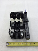 Square D H222N 60 Amp 240V Fusible Safety Switch Disconnect Guts Only 6" X 8"