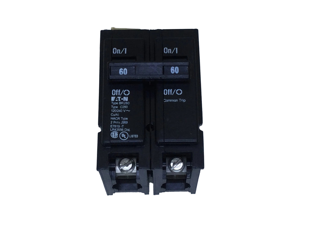 Br260 Eaton/Cutler Hammer BR260/C260 60 Amp 2 Pole 120/240V Circuit Breaker