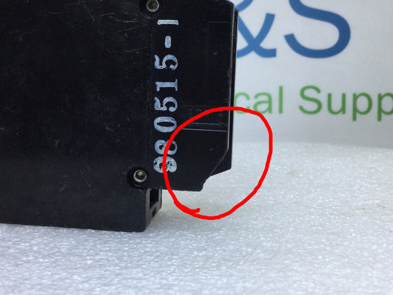 Eaton/Cutler Hammer GHB1020 20 Amp 1 Pole 277V Circuit Breaker - Cosmetic Flaw