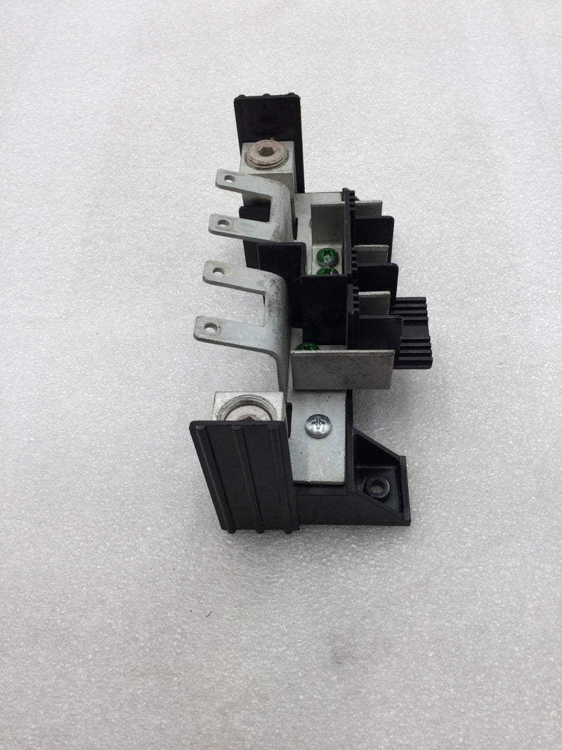 GE TSMF4200SFLP 200 Amp 4 Space 120/240 VAC Meter/Load Center Guts Only 7" X 3"