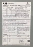 ABB TG4324R 200 Amp 3 Pole 4W 120/240V Fusible General Duty Safety Switch