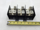 Six Lug Three Position Power Distribution Block with CU7AL 6 AWG-250MCM AWG Lugs