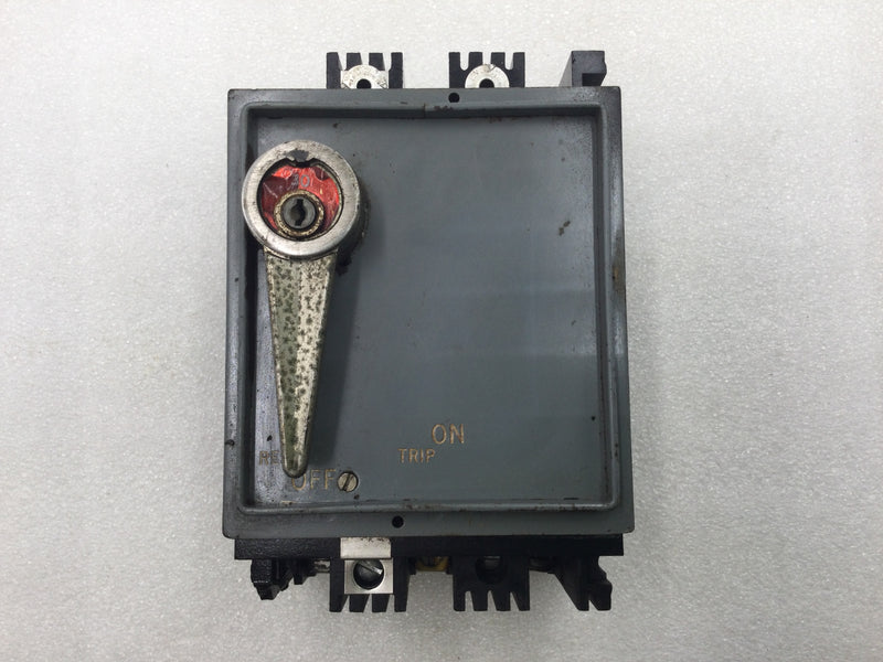 Federal Pacific NEF433030R 30 Amp 3 Pole 480V Circuit Breaker - Cosmetic Flaw