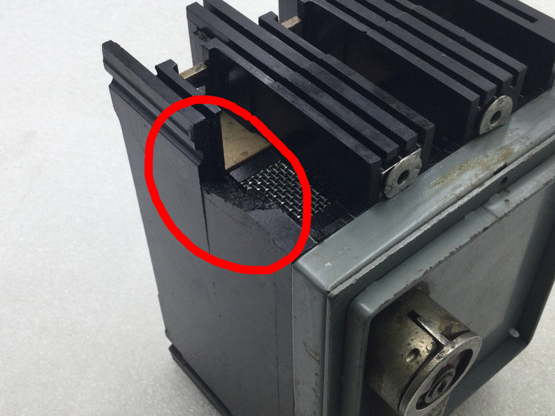 Federal Pacific NEF433030R 30 Amp 3 Pole 480V Circuit Breaker - Cosmetic Flaw